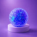 Purple Diamond Squishy Ball
