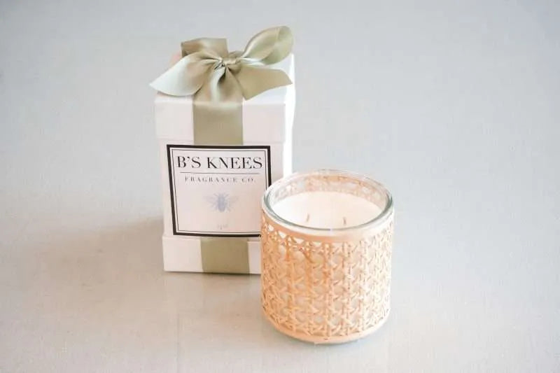 B's Knees-Spa- Basket Weave Vessel