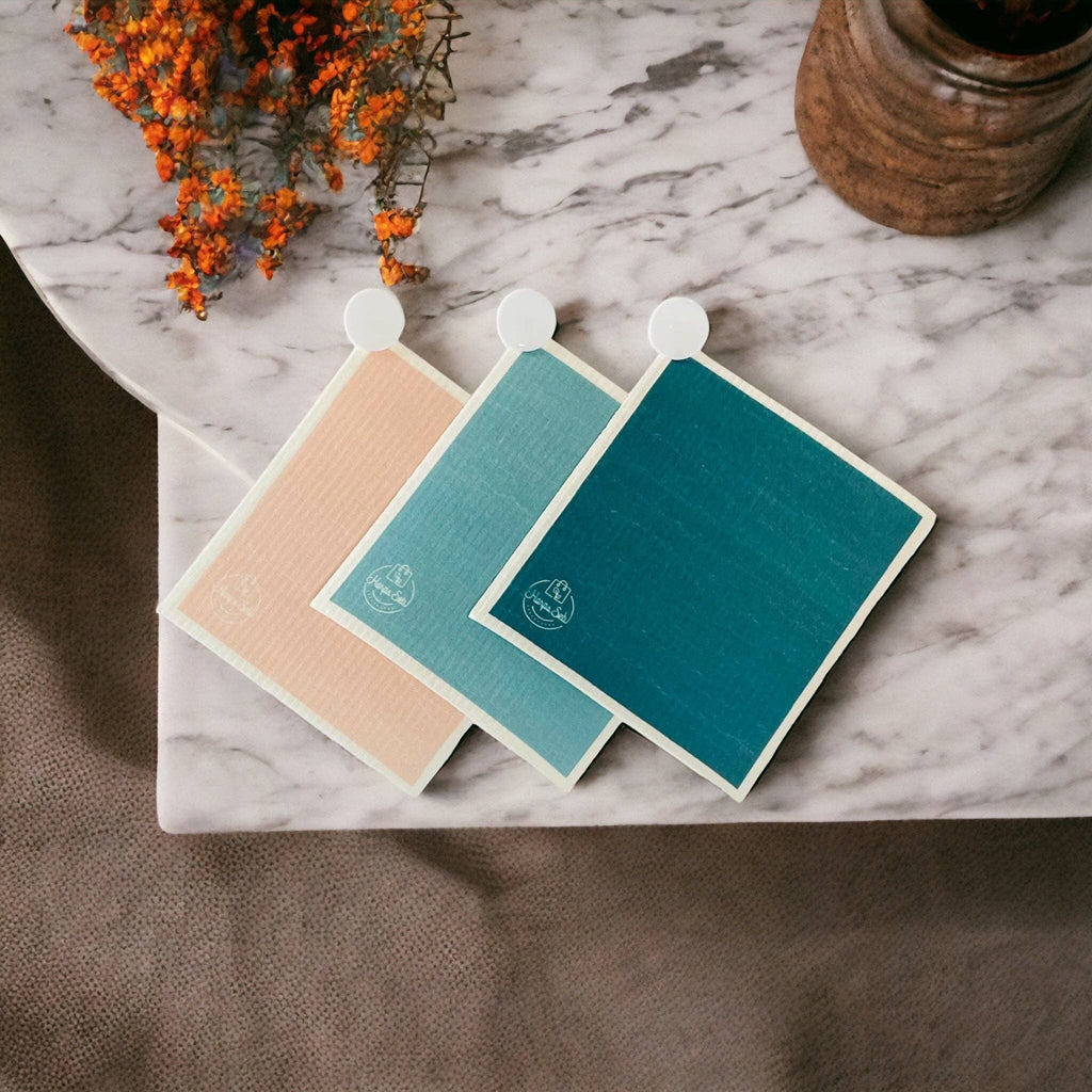 Solid  Color Swedish Dishcloths