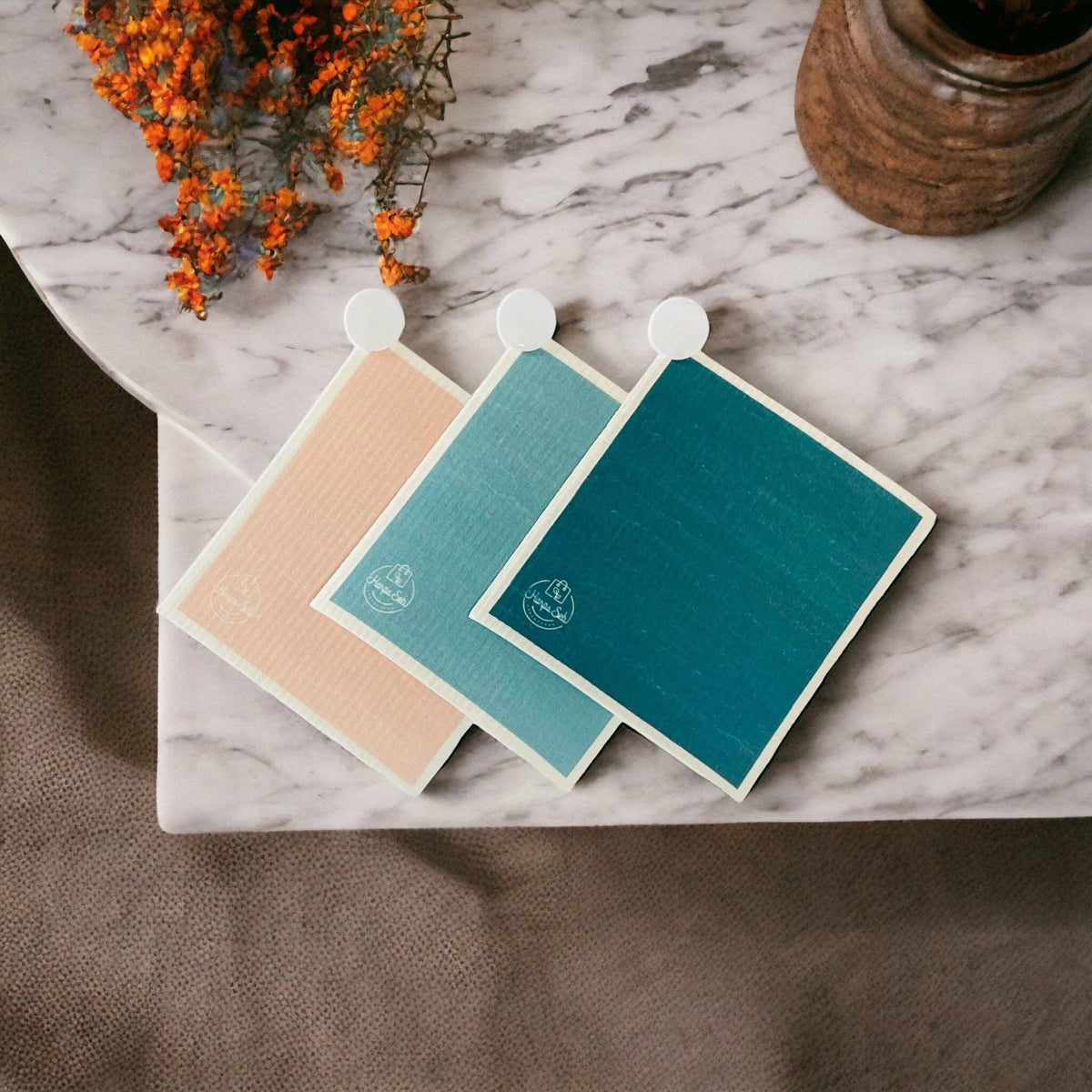 Solid  Color Swedish Dishcloths