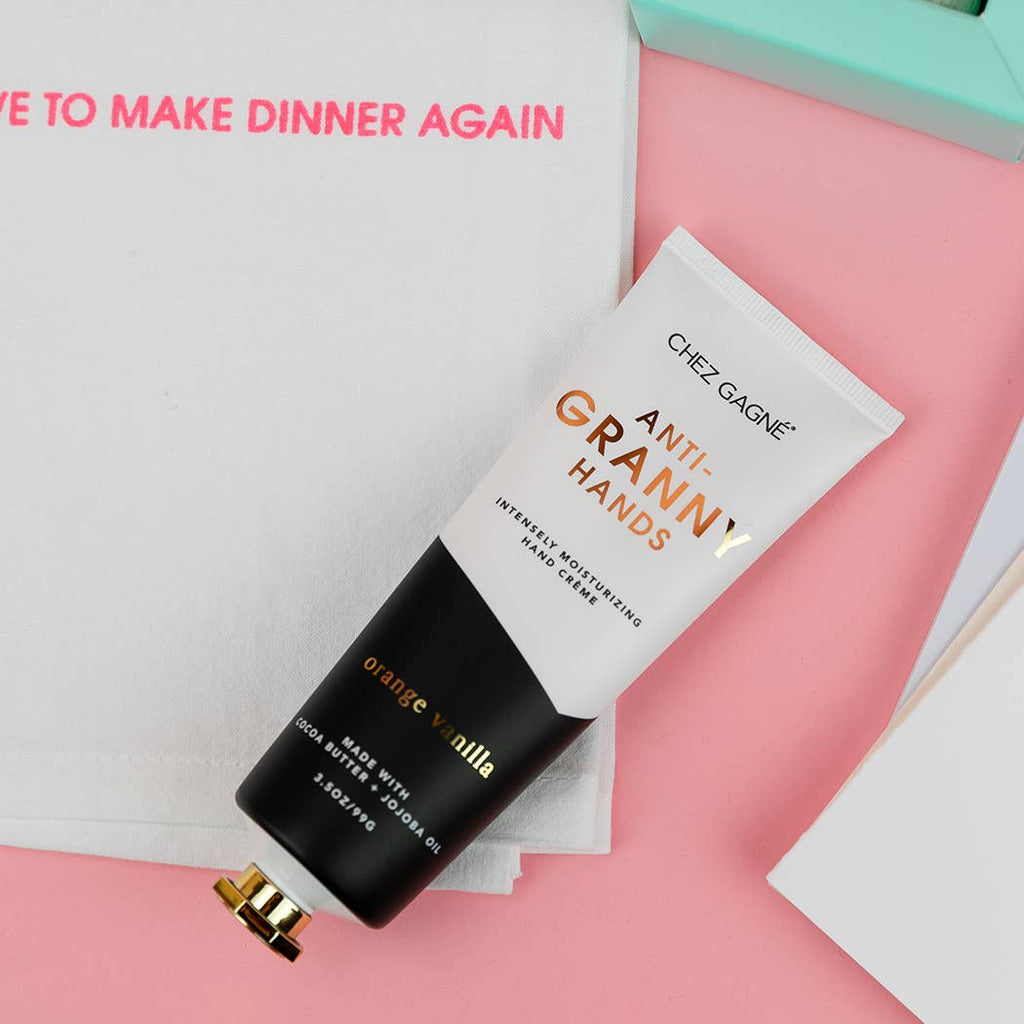 Anti-Granny Hands - Hand Cream, Funny Gift, Orange Vanilla