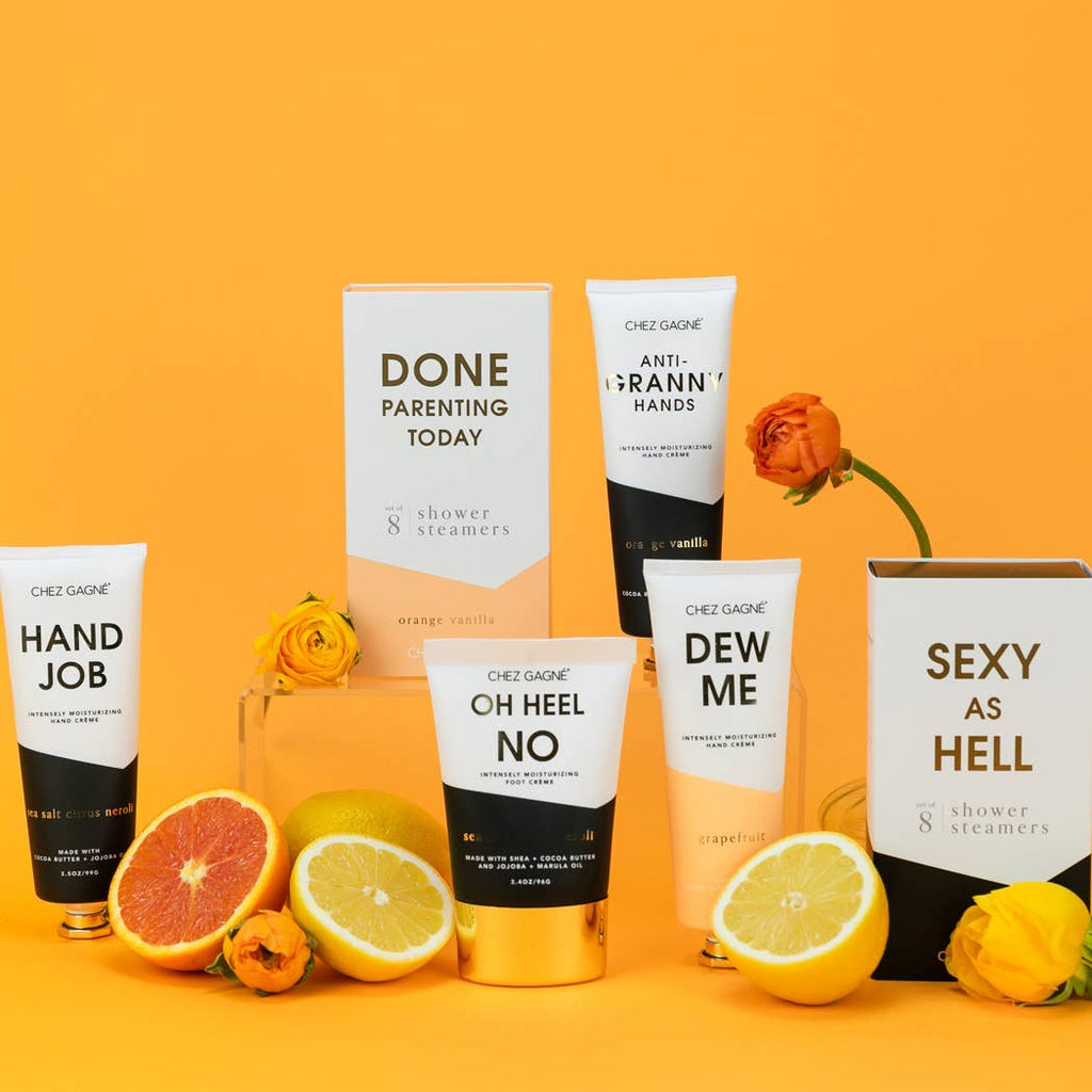 Anti-Granny Hands - Hand Cream, Funny Gift, Orange Vanilla