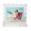 Clearly a Nora-ble Scalloped Acrylic Frame