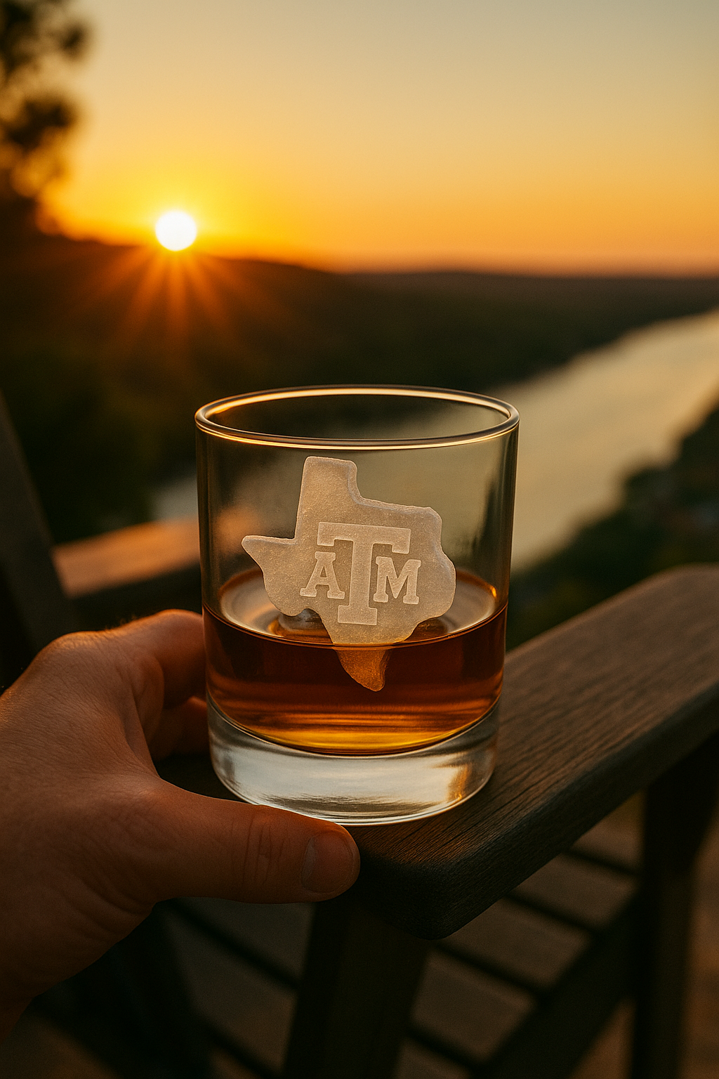 Large Texas A&M Ice Molds