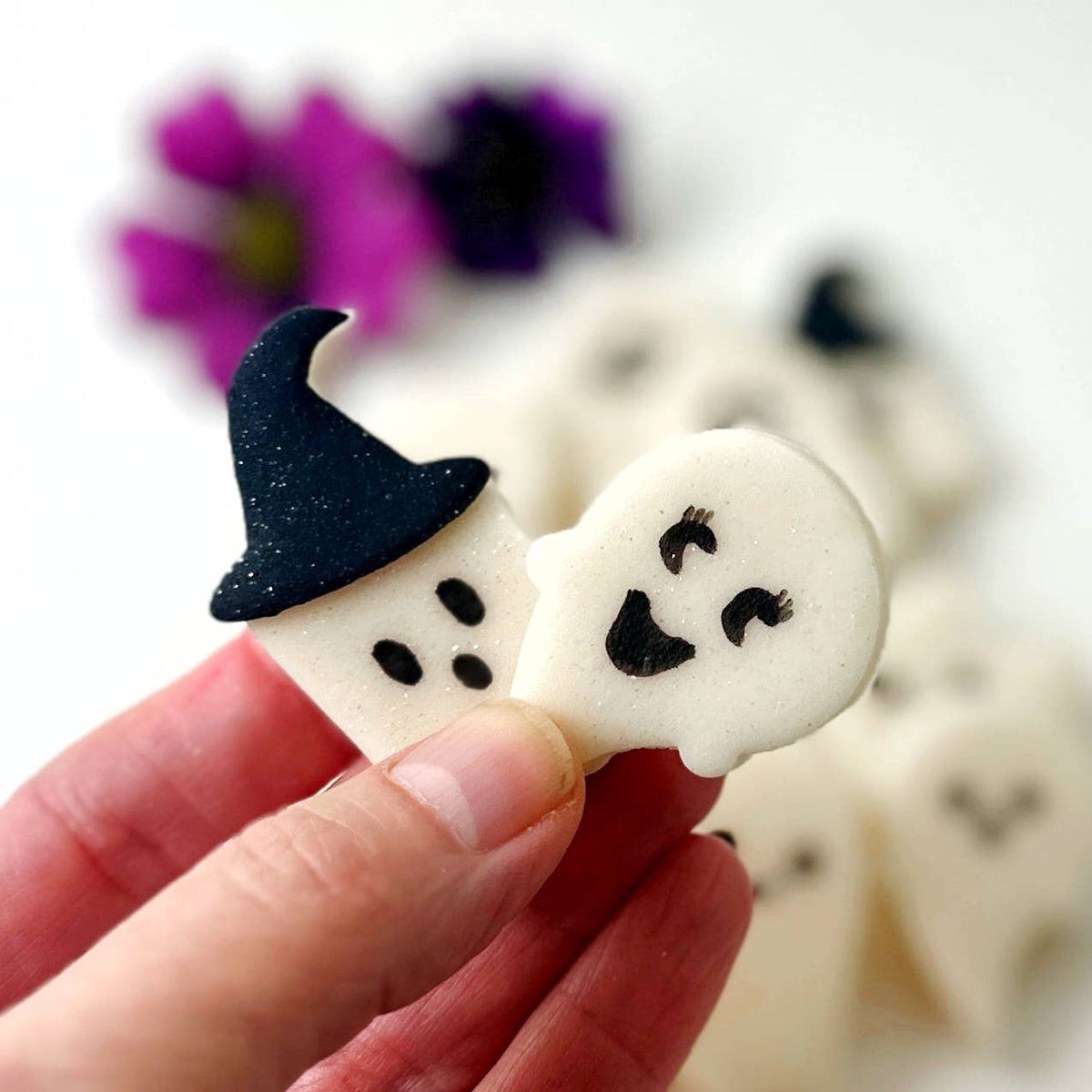 Glitter Ghost Gourmet Marzipan Candy
