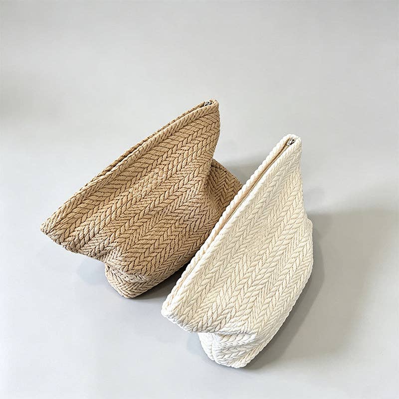 Canvas Pouch: Black / One Size