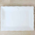 Texas Platter  White   11.5x8.5