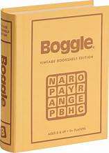 Boggle Vintage Bookshelf Classic Board Game