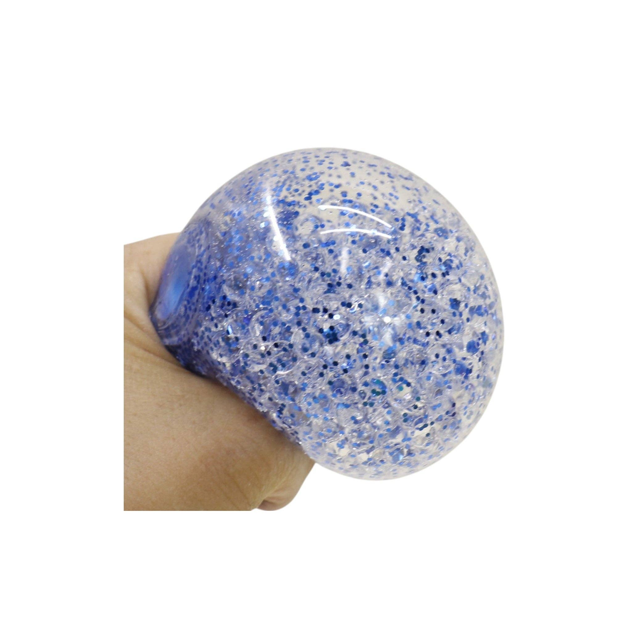 Glitter Squishy Dumpling Filled with Beads