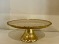 Gold Round Cake Stand