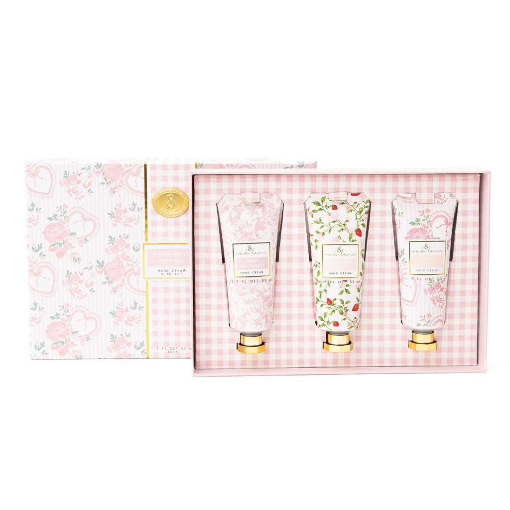 Sweetheart Blooms 3pc Boxed Hand Cream Set