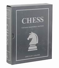 Chess Vintage Bookshelf Classic Board Game