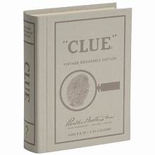 Clue Vintage Bookshelf Classic Board Game