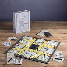 Clue Vintage Bookshelf Classic Board Game