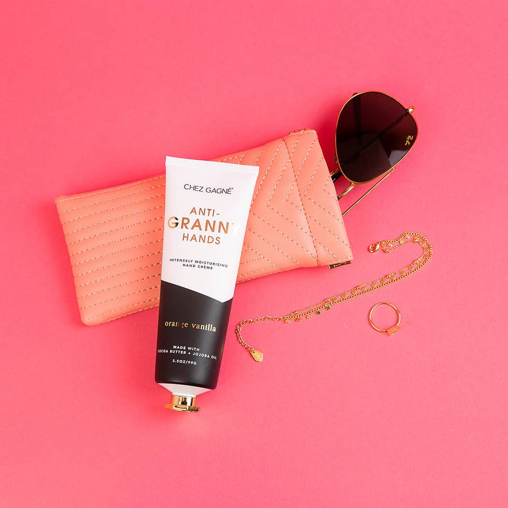 Anti-Granny Hands - Hand Cream, Funny Gift, Orange Vanilla