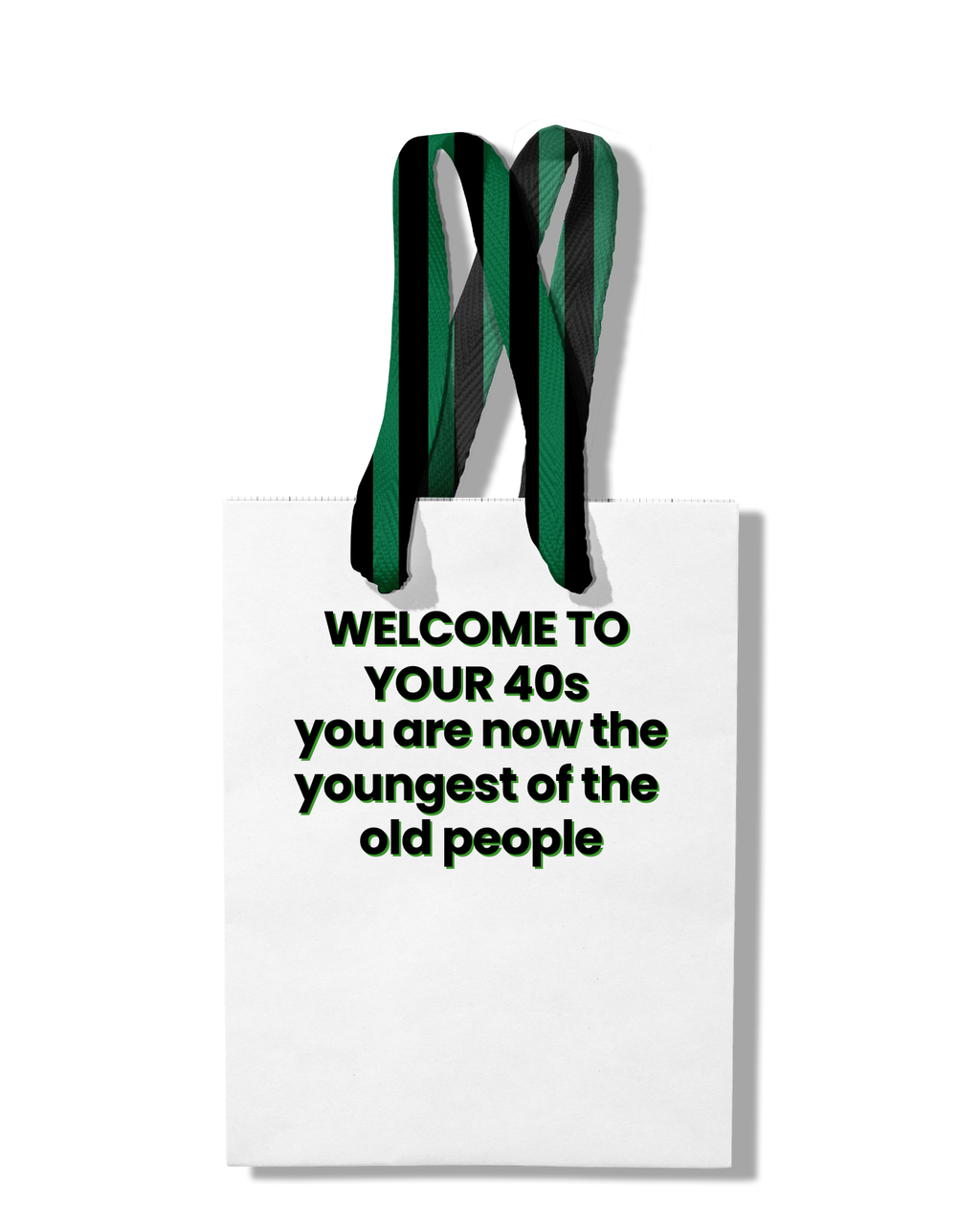 40th Birthday Funny Gift Bag