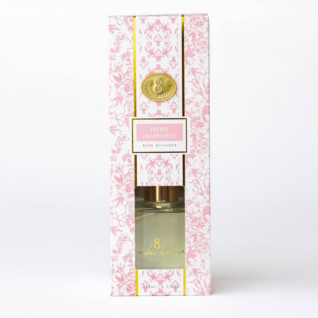 Reed Diffuser, Peony Grapefruit, 6.7oz