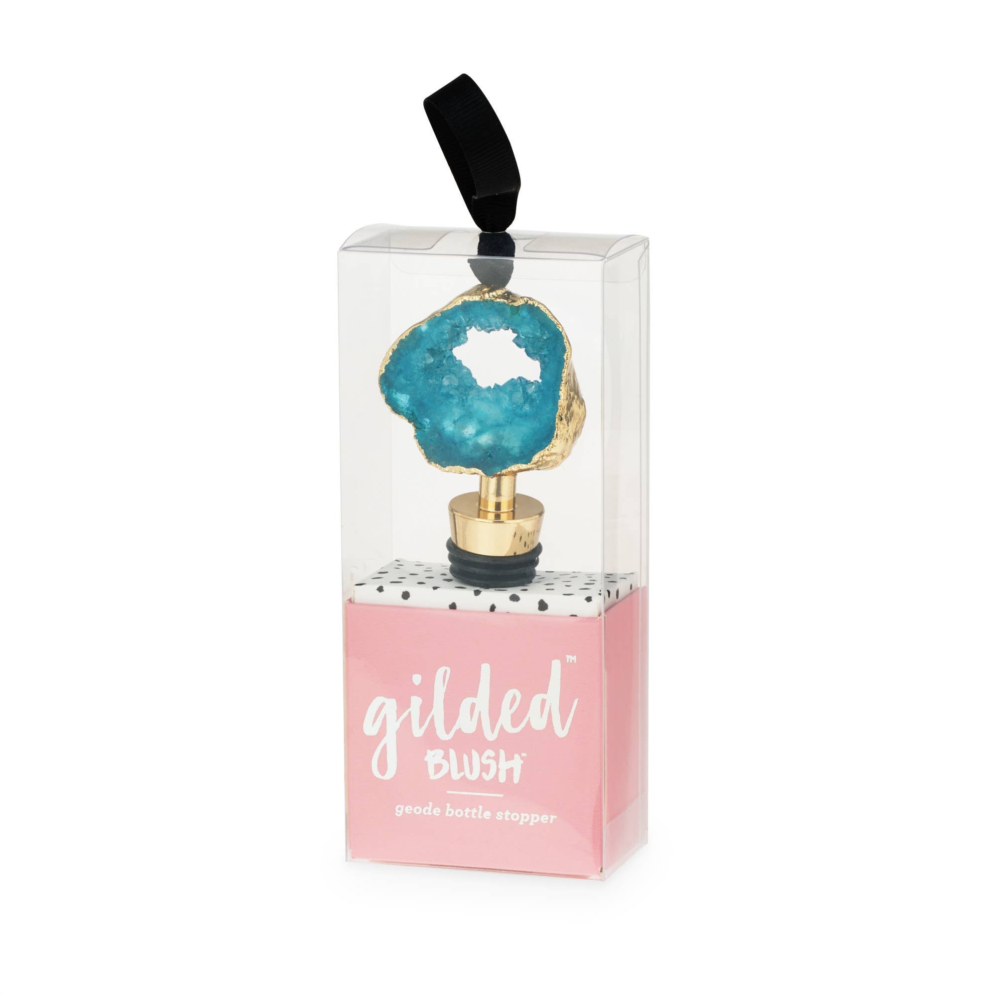 Gilded Geode Bottle Stopper