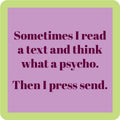 Press Send Coaster