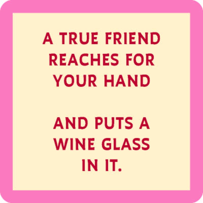 Put A Wine Glass Coaster