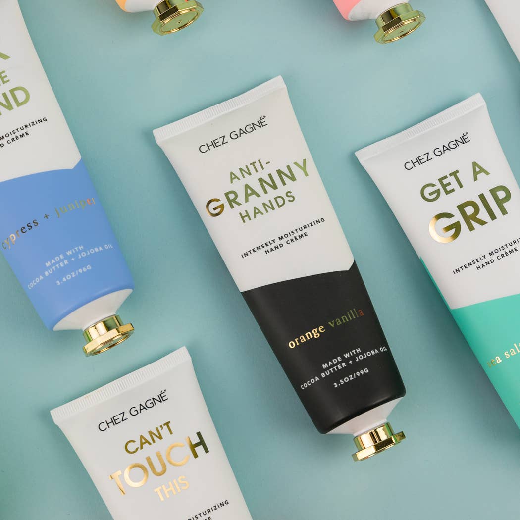 Anti-Granny Hands - Hand Cream, Funny Gift, Orange Vanilla