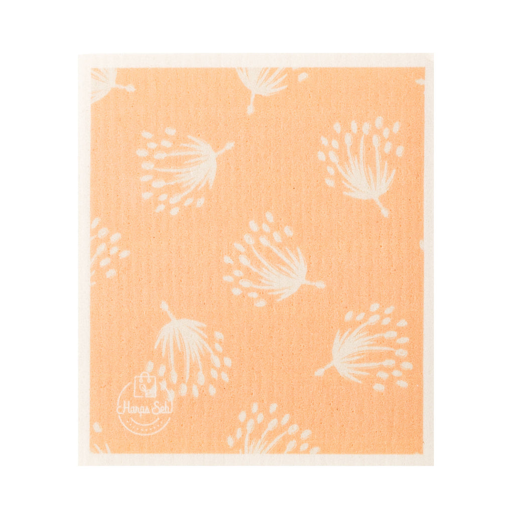 Leafy Vines Swedish Dishcloth