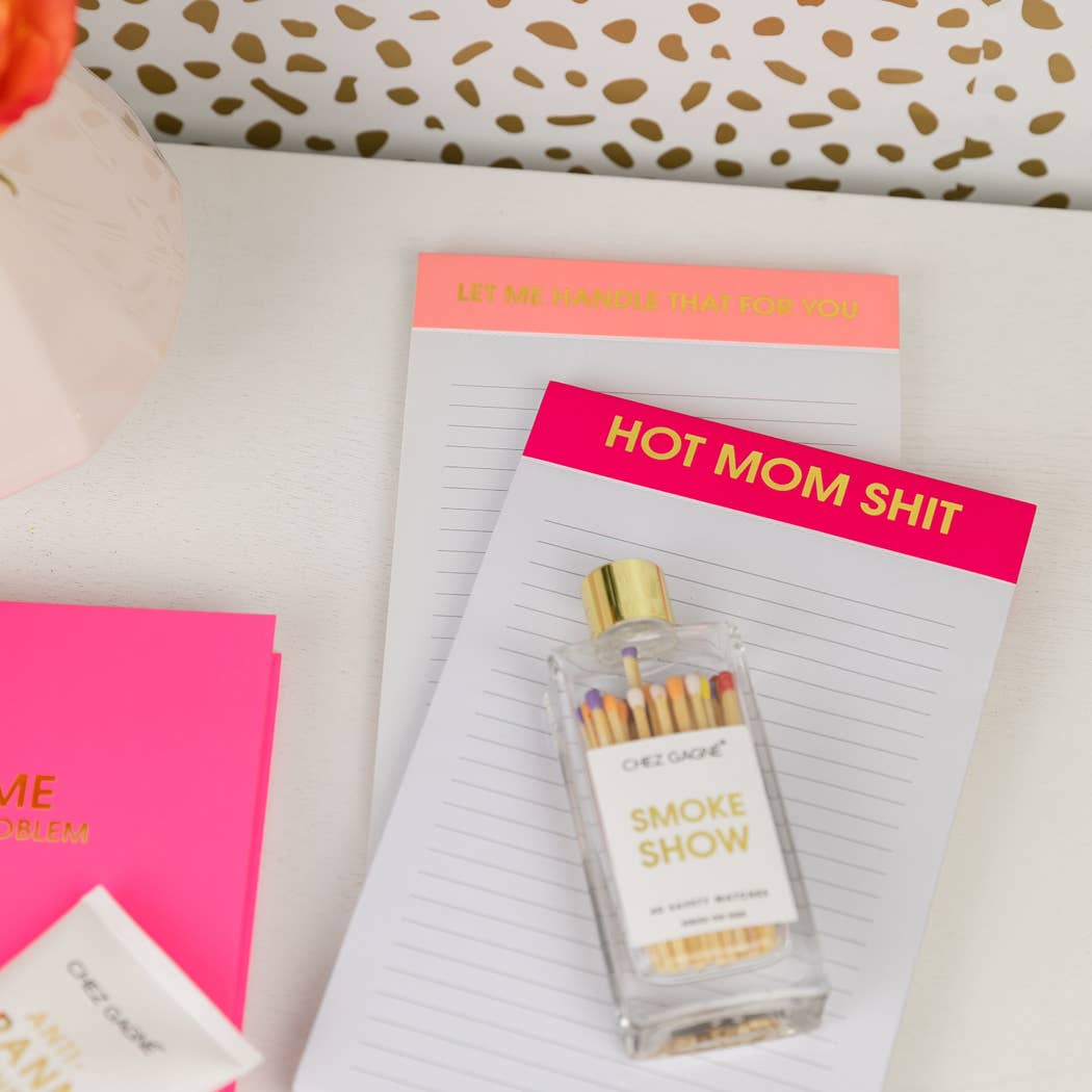 Smokeshow - Glass Bottle Matches, Rainbow/Multi, Funny Gift