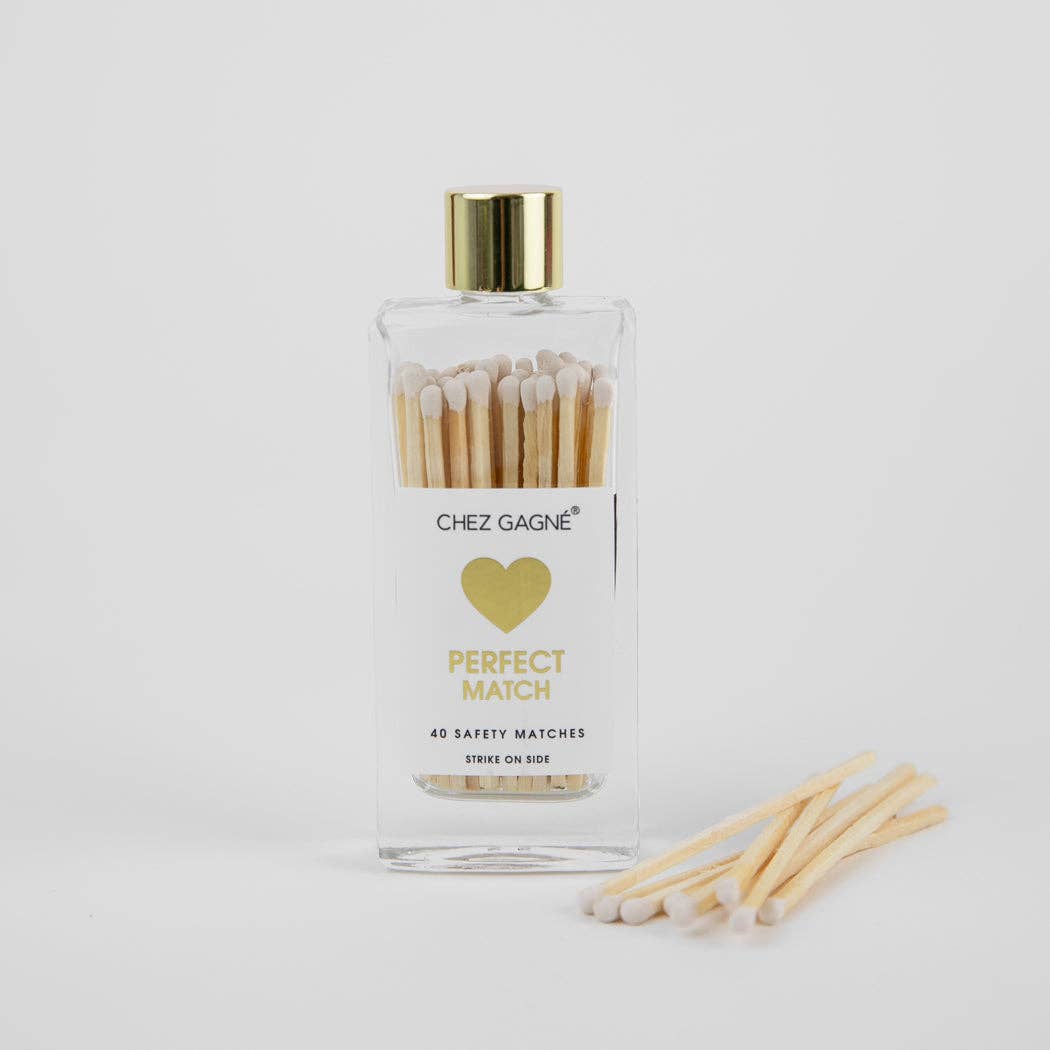 Perfect Match - Bottle Safety Matches, Bridal Gift, Wedding