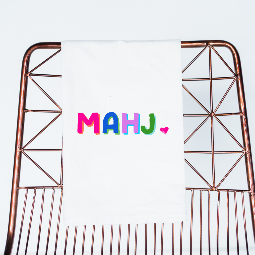 MAHJ Colorful Tea Towel