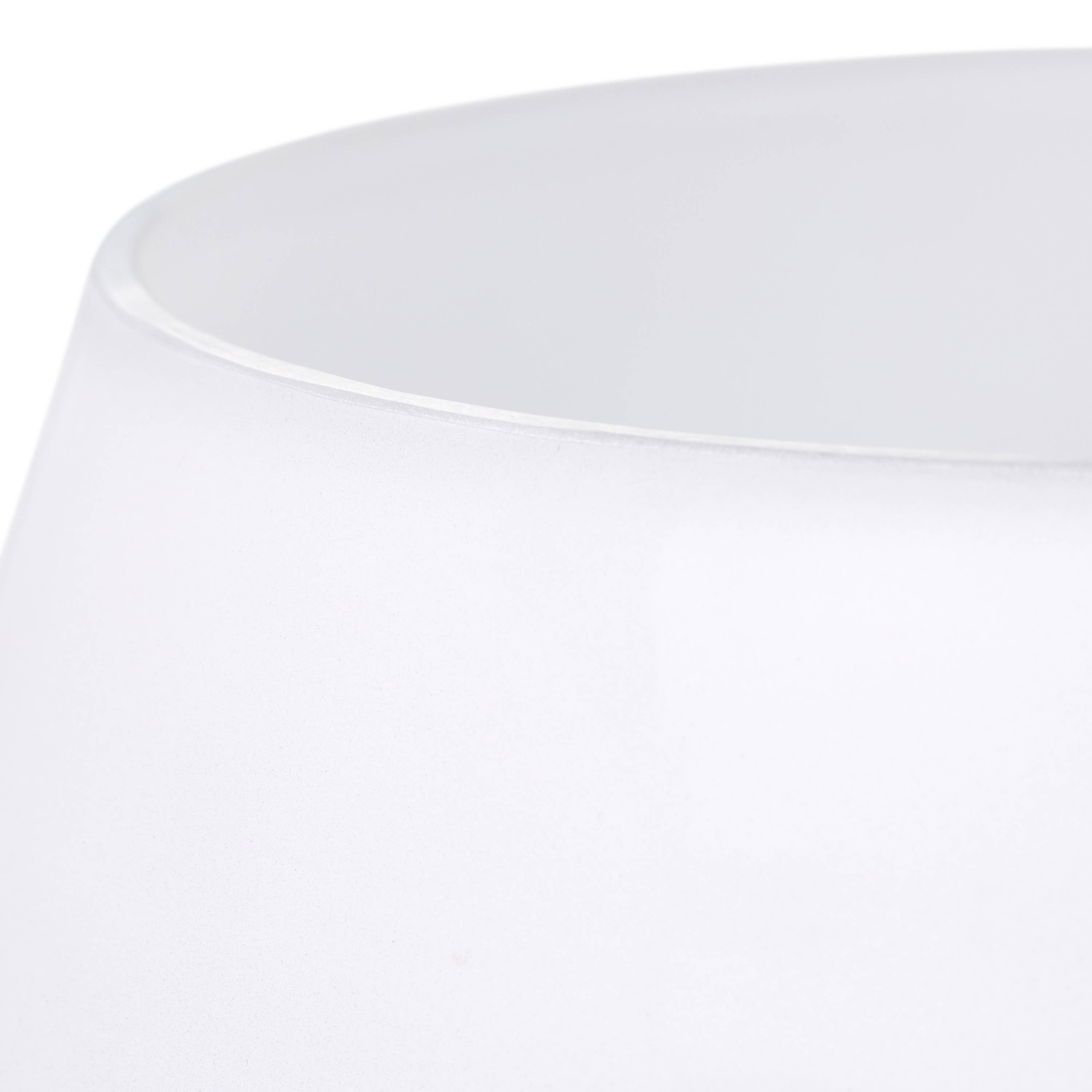10.5" Hand-Blown Ombre Glass & Mango Wood Accent Lamp