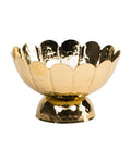 Gold Toned Pedestal Bowl