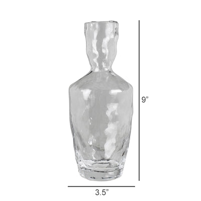 Organic Vase with Tall Neck