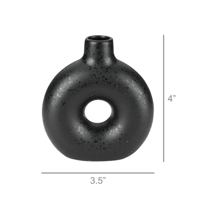 Orie Black Bud Vase