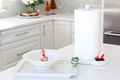 Pinstripes Melamine Paper Towel Holder