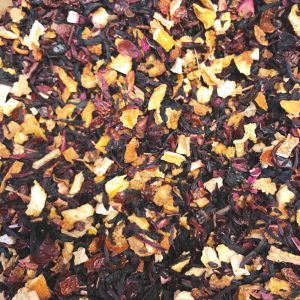 Peach Hibiscus Herbal Loose Leaf Tea 1/2 lb