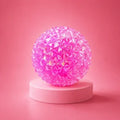Pink Diamond Squishy Ball