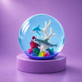 Purple Ocean Dolphin Squishy Ball