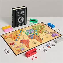 Risk Vintage Bookshelf Classic Board Game