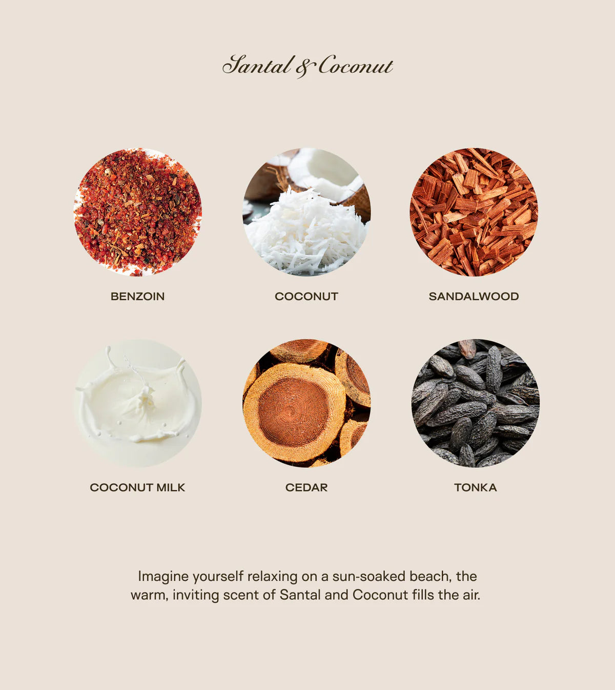 Santal & Coconut  300oz.