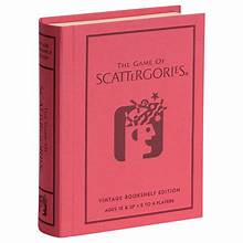 Scattergories Vintage Bookshelf Classic Board Game