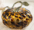 Tortoise Glass Pumpkin -Small