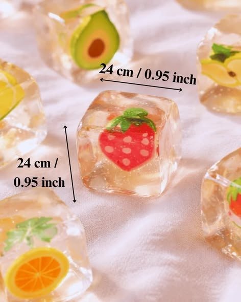 Fruit Ice Cube Squishy (Assorted Styles)