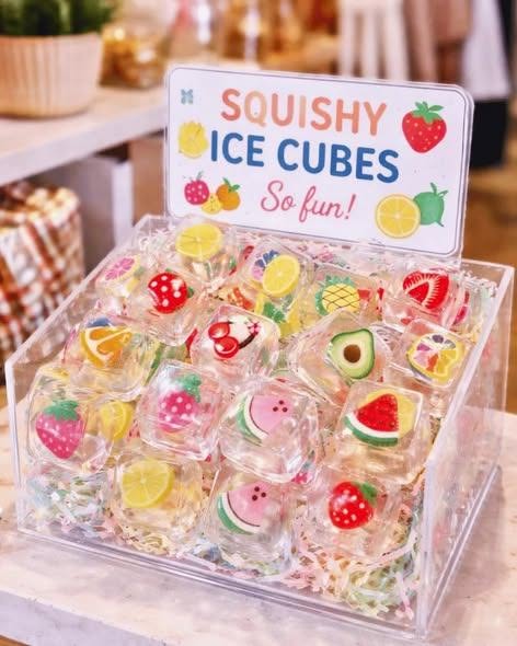 Fruit Ice Cube Squishy (Assorted Styles)